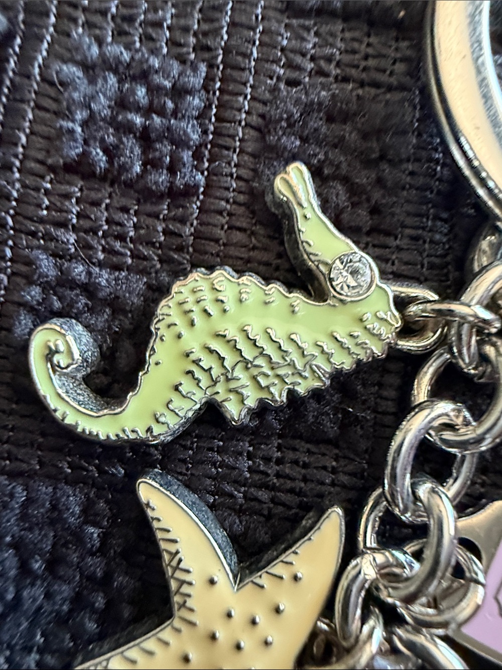 Coach Nautical Charm Key charm seahorse starfish anchor - Picture 6 of 7